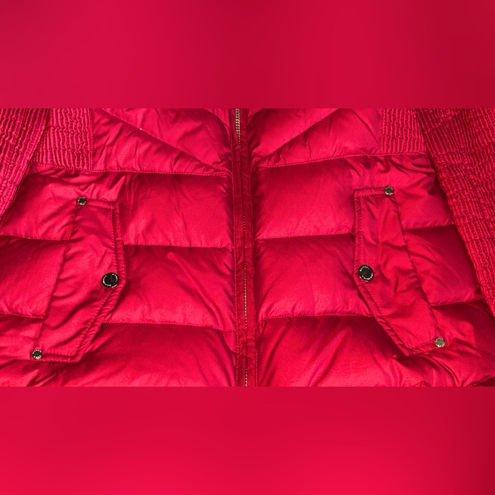 MICHAEL KORS Faux Fur Trim Down Puffer Coat - Picture 4 of 9